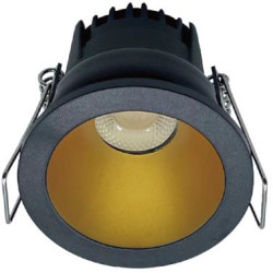 Réflecteur doré pour spot encastré basse luminance LED 5W