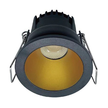 Réflecteur doré pour spot encastré basse luminance LED 5W