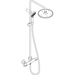 *Colonne de douche thermostatique Hansgrohe