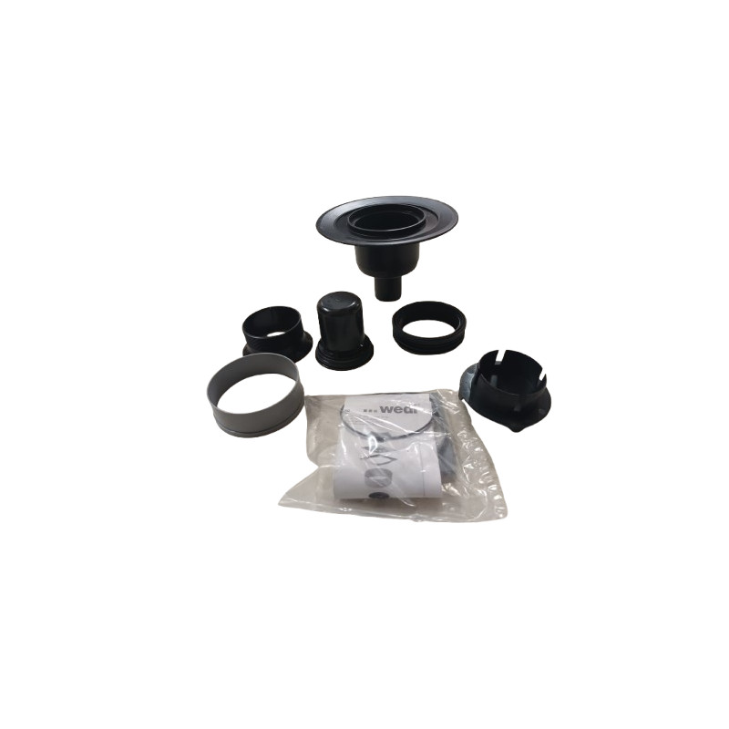 Siphon de douche vertical pour receveur wedi