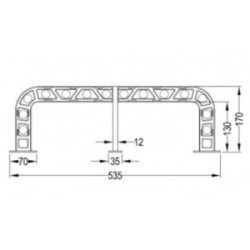 Dalle ARTIX LED 40W - 600x600mm